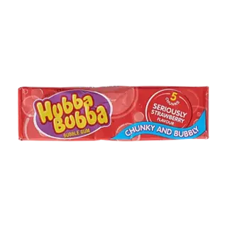 Wrigleys Seriously Strawberry Flavour Hubba Bubba Bubble Gum