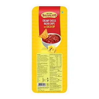 Salsalito Creamy Cheese Nacho Chips - With Salsa Dip
