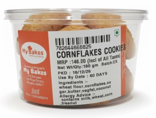 My Bakes Cornflakes Cookies