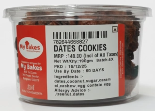 My Bakes Dates Cookies