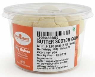 My Bakes Butter Cookies