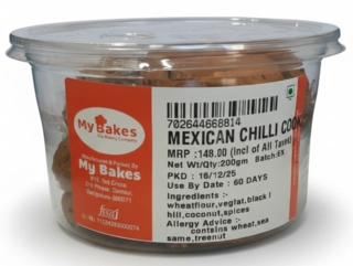 My Bakes Mexican Chilli Cookies