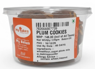 My Bakes Plum Cookies