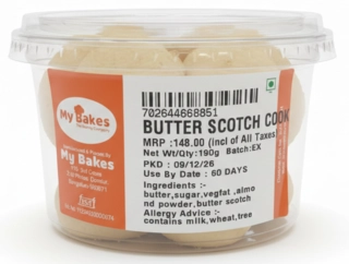 My Bakes Butter Scotch Cookies
