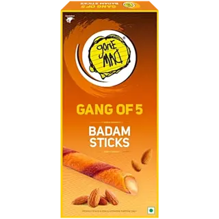 Gone mad Gang of 5 Premium Badam Sticks