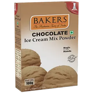 Bakers Ice Cream Mix Powder - Chocolate Flavour