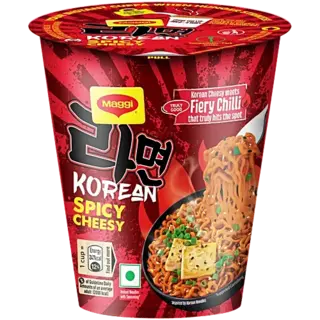 Maggi Korean Spicy Cheesy Instant Noodles