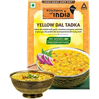 Kitchens Of India Heat & Eat Yellow Dal Tadka 