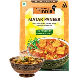 Kitchens Of India Heat & Eat Matar Paneer 
