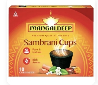 Mangaldeep Sambrani Cups