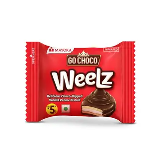 Go Choco Weelz Crunchy Choco Coated Biscuit