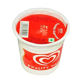 Kwality Wallss Frozen Dessert Vanilla Supreme