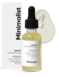 Minimalist 10% Aha Bha Face Exfoliater
