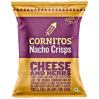 Cornitos Nachos Crisps Cheese and Herbs