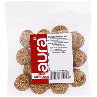 Aura White Sesame Ladoo