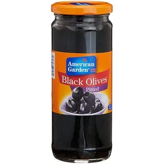 American Garden Black Olives Pitted