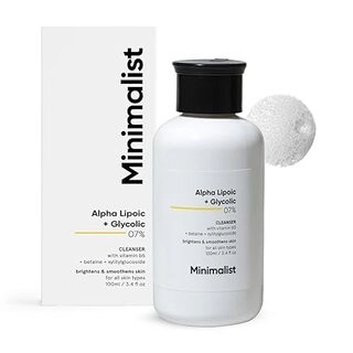 Minimalist 7% ALA & Glycolic Brightening Face Wash