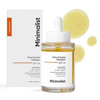 Minimalist Hair Serum for Dry Frizzy Hair