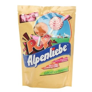 Alpenliebe Lolly Pop Caramel & Strawberry