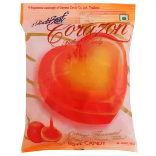 Heartbeat Corazon Orange Candy