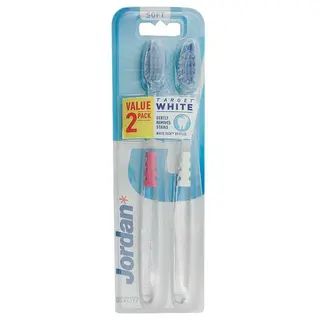 Jordan Target White Soft Toothbrush 