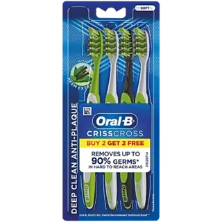 Oral B Pro Health Criss Cross Toothbrush With Neem Extract