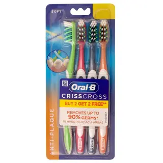 Oral B Pro Health Criss Cross Anti Plaque Toothbrush