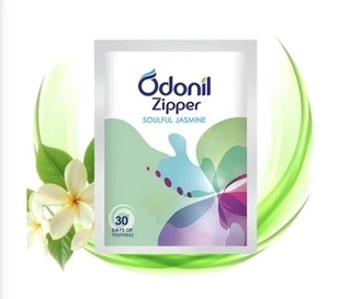 Odonil Bathroom Air Freshener Zipper Soulful Jasmine
