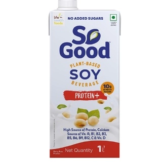 So Good Plant Based Soy Beverage Protein+