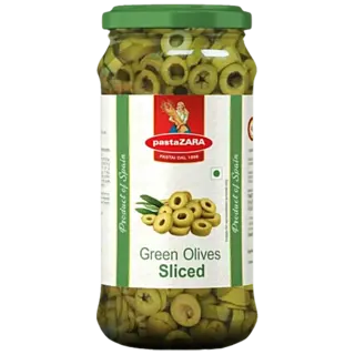 Pastazara Green Olives Sliced