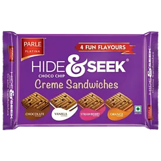 Parle Platina Hide & Seek Choco Chip Creme Sandwiches