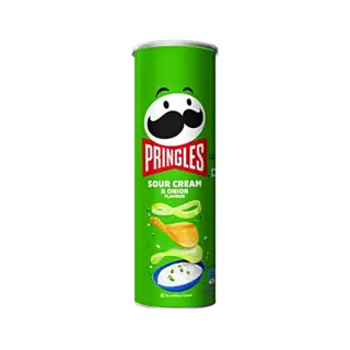 Pringles Sour Cream & Onion Flavour Potato Crisps