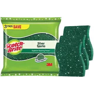 Scotch-Brite Silver Sparks Scrub Pad
