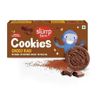 Slurrp Farm Choco Ragi Cookies