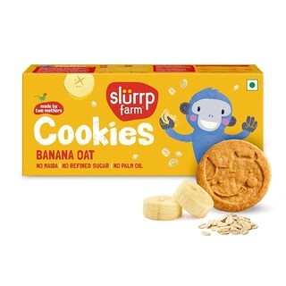 Slurrp Farm Banana Oat Cookies