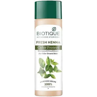 Biotique Fresh Texture Shampoo & Conditioner Henna Leaf