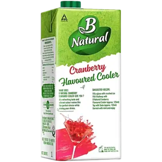 B Natural Cranberry Flavoured Cooler Juice