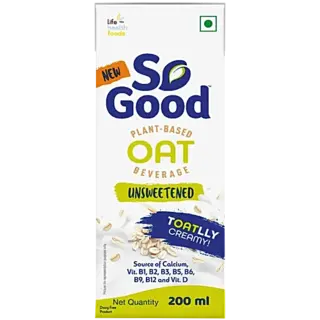So Good Plant-Based Oat Beverage Unsweetened