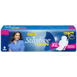 Stayfree Secure Cottony Comfort Sanitary napkins XL