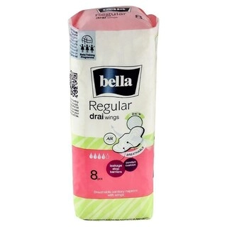 Bella Drai Sanitary Napkin with Wings Regular