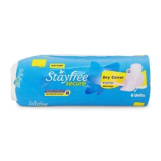 Stayfree Secure Dry Cover With Wings