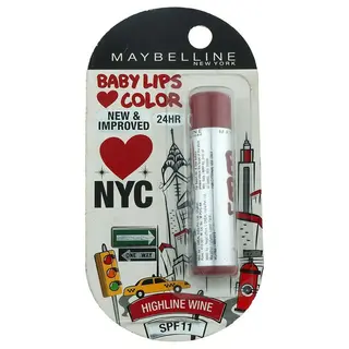 Maybelline New York Highline Wine Baby Lip Color SPF 11