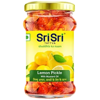 Sri Sri Tattva Lemon Pickle Mustard Oil