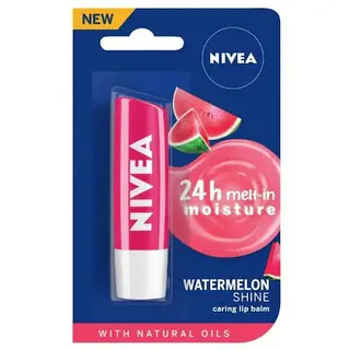 Nivea 24 hour Moisture Caring Lip Balm Watermelon Shine