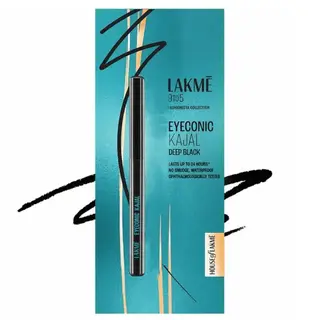 Lakme 9 To 5 Eyeconic Kajal Deep Black
