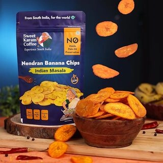 Sweet Karam Coffee Indian Masala Banana Chips