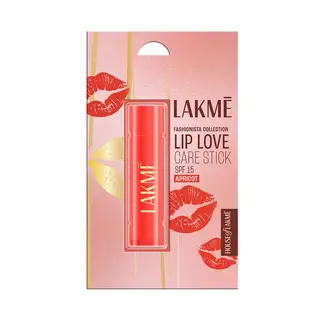 Lakme Lip Love Care Stick Apricot SPF 15