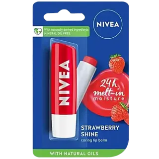 Nivea Strawberry Shine Caring Lip Balm