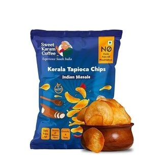 Sweet Karam Coffee Indian Masala Tapioca Chips