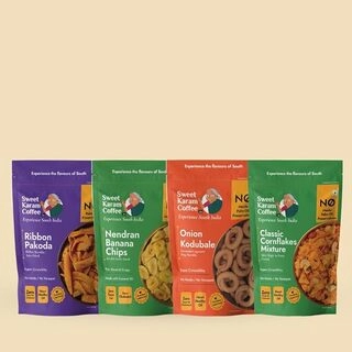 Sweet Karam Coffee Spicy Cornflakes Mixture
